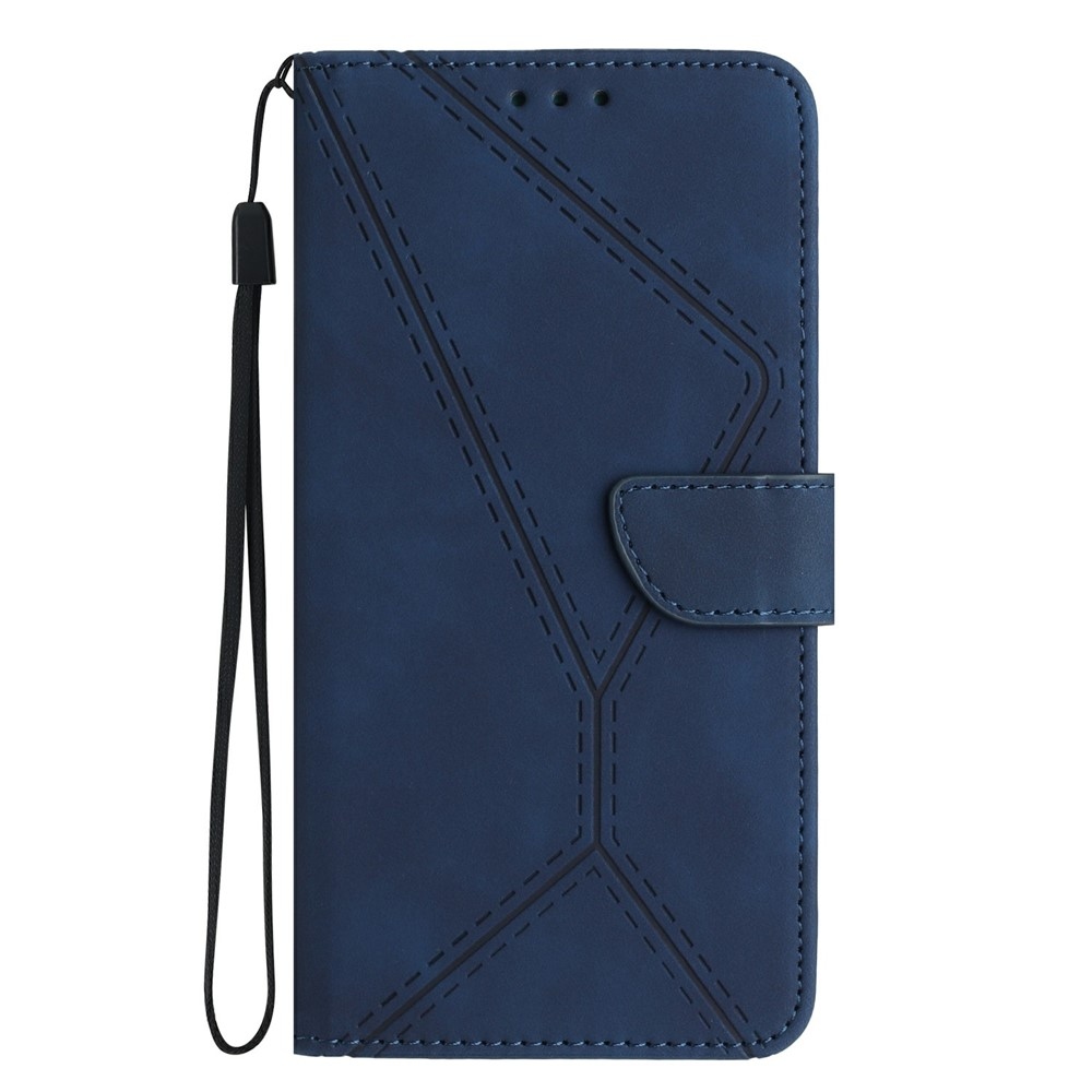 Linesy knižkové púzdro na Infinix Hot 50 Pro+ - modré