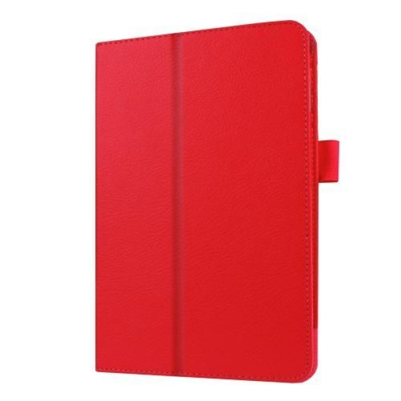 Litch PU kožené puzdro s funkciou stojanu na iPad mini 4 - červené