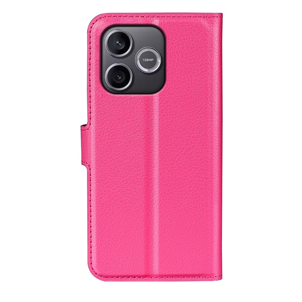 Litchi knižkové puzdro na Honor 600 Lite 5G - rose
