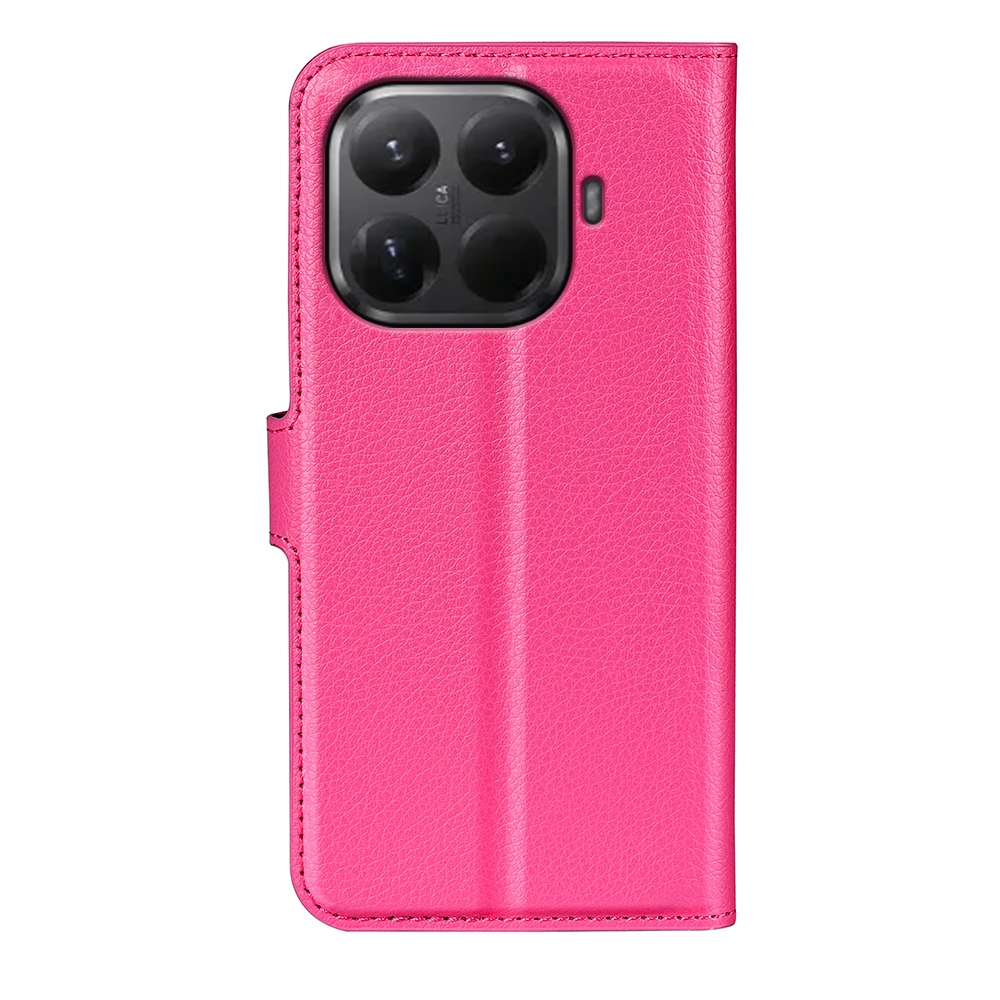 Litchi knižkové púzdro na mobil Xiaomi 17T - rose