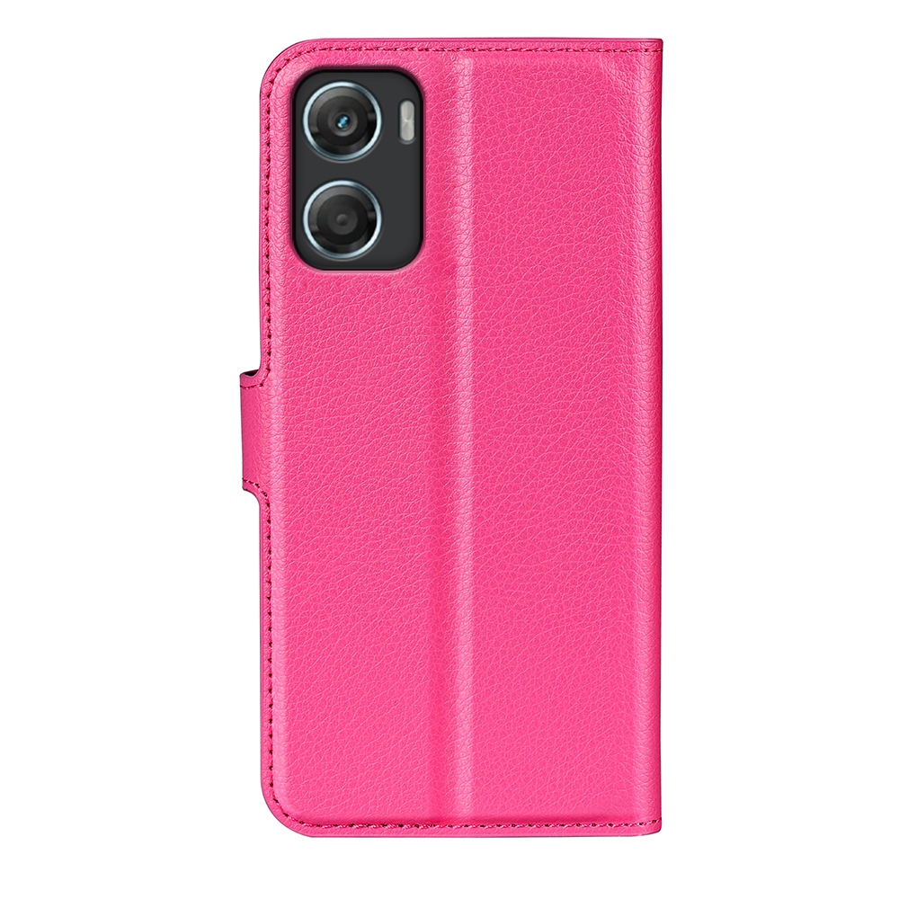 Litchi knižkové púzdro na Motorola Moto G06 - rose