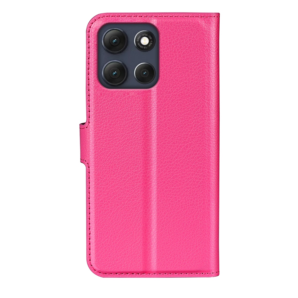 Litchi knižkové púzdro na Motorola Moto G86 5G - rose