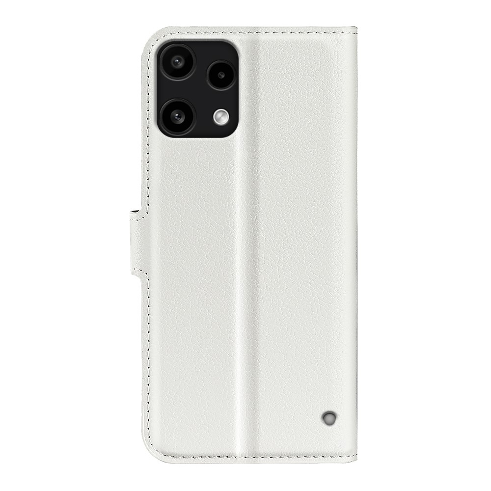 Litchi knižkové puzdro na Nothing Phone (3a) Lite 5G - biele