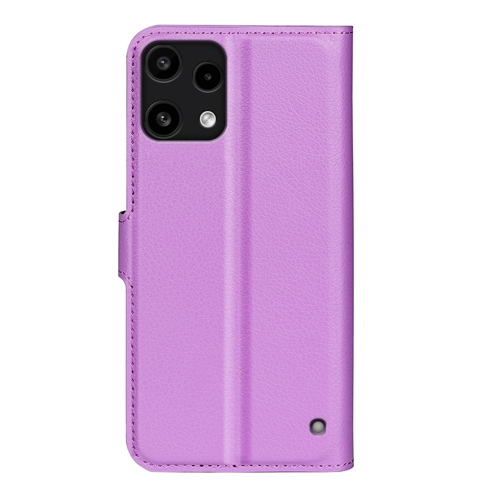 Litchi knižkové puzdro na Nothing Phone (3a) Lite 5G - fialové