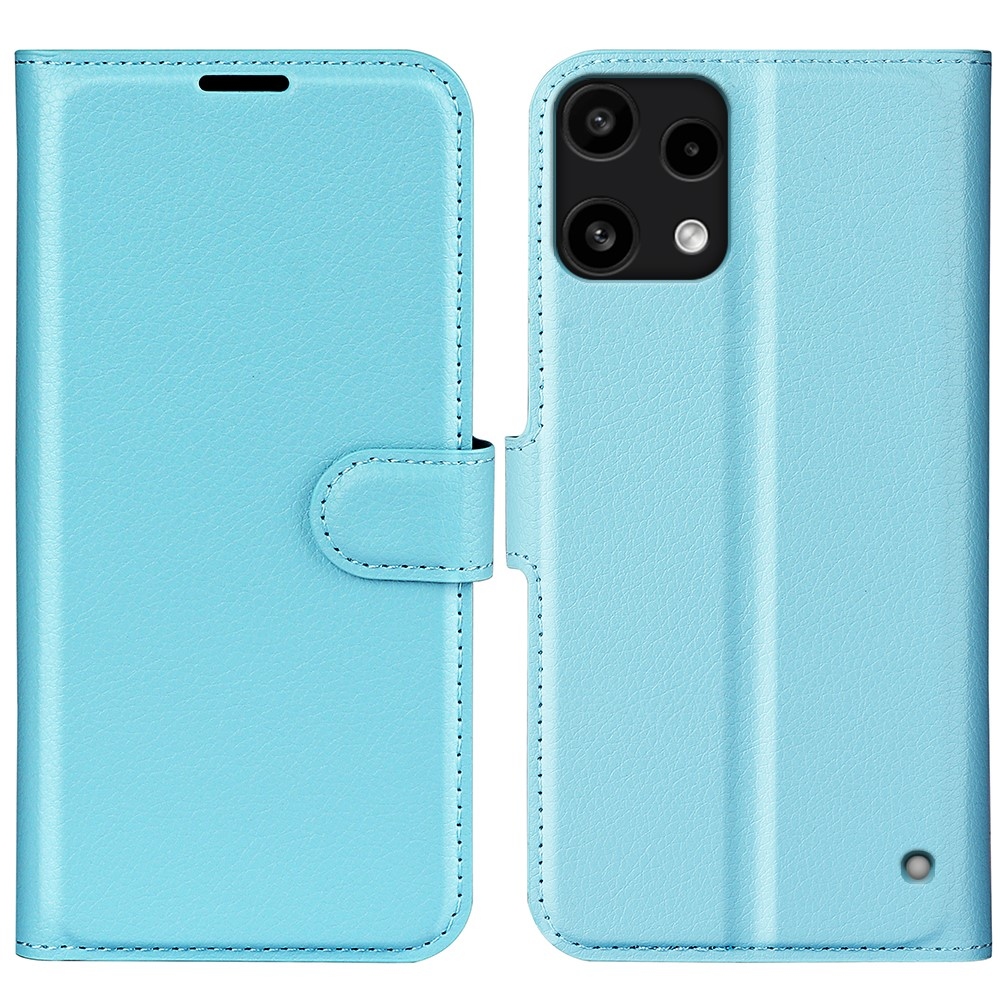 Litchi knižkové puzdro na Nothing Phone (3a) Lite 5G - modré
