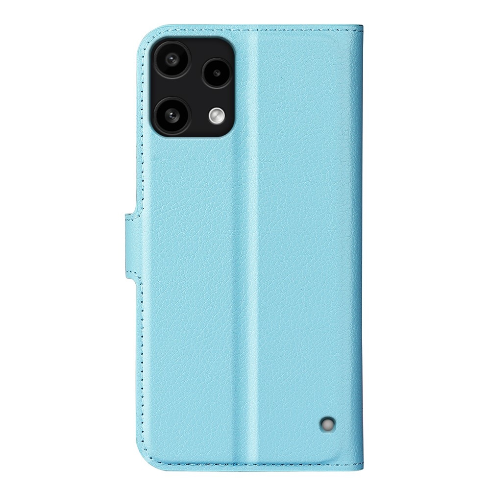 Litchi knižkové puzdro na Nothing Phone (3a) Lite 5G - modré