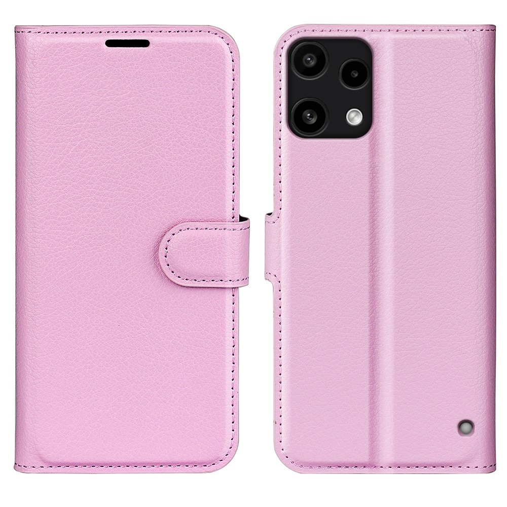 Litchi knižkové puzdro na Nothing Phone (3a) Lite 5G - ružové