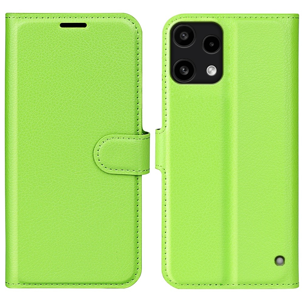 Litchi knižkové puzdro na Nothing Phone (3a) Lite 5G - zelené