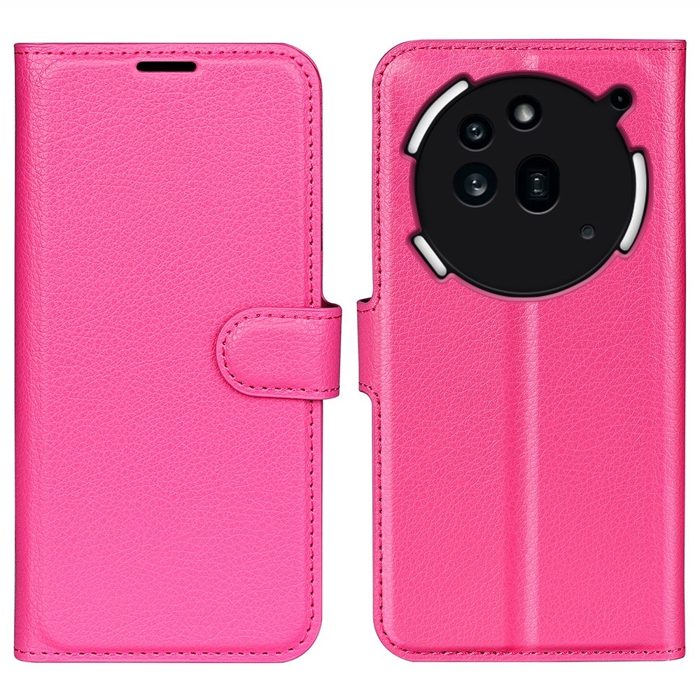 Litchi knižkové puzdro na Nothing Phone (3a) Pro - rose