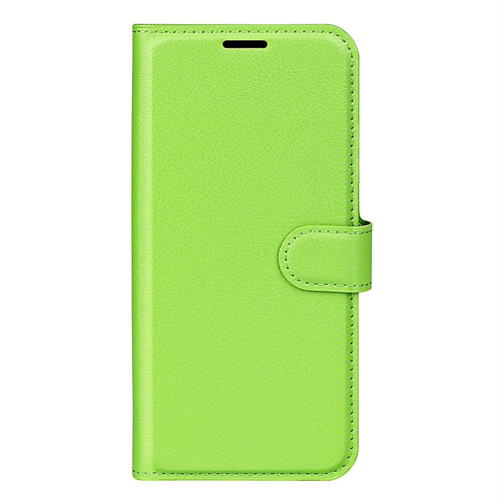 Litchi knižkové puzdro na Nothing Phone (3a) Pro - zelené