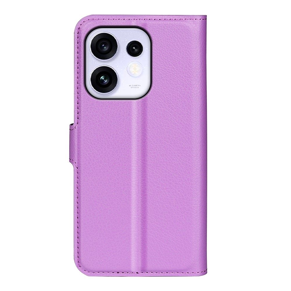 Litchi knižkové puzdro na Oppo Reno 16 5G - fialové