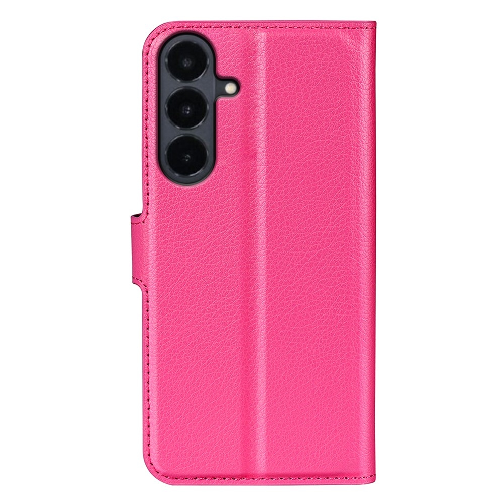 Litchi knižkové púzdro na Samsung Galaxy S26 FE - rose