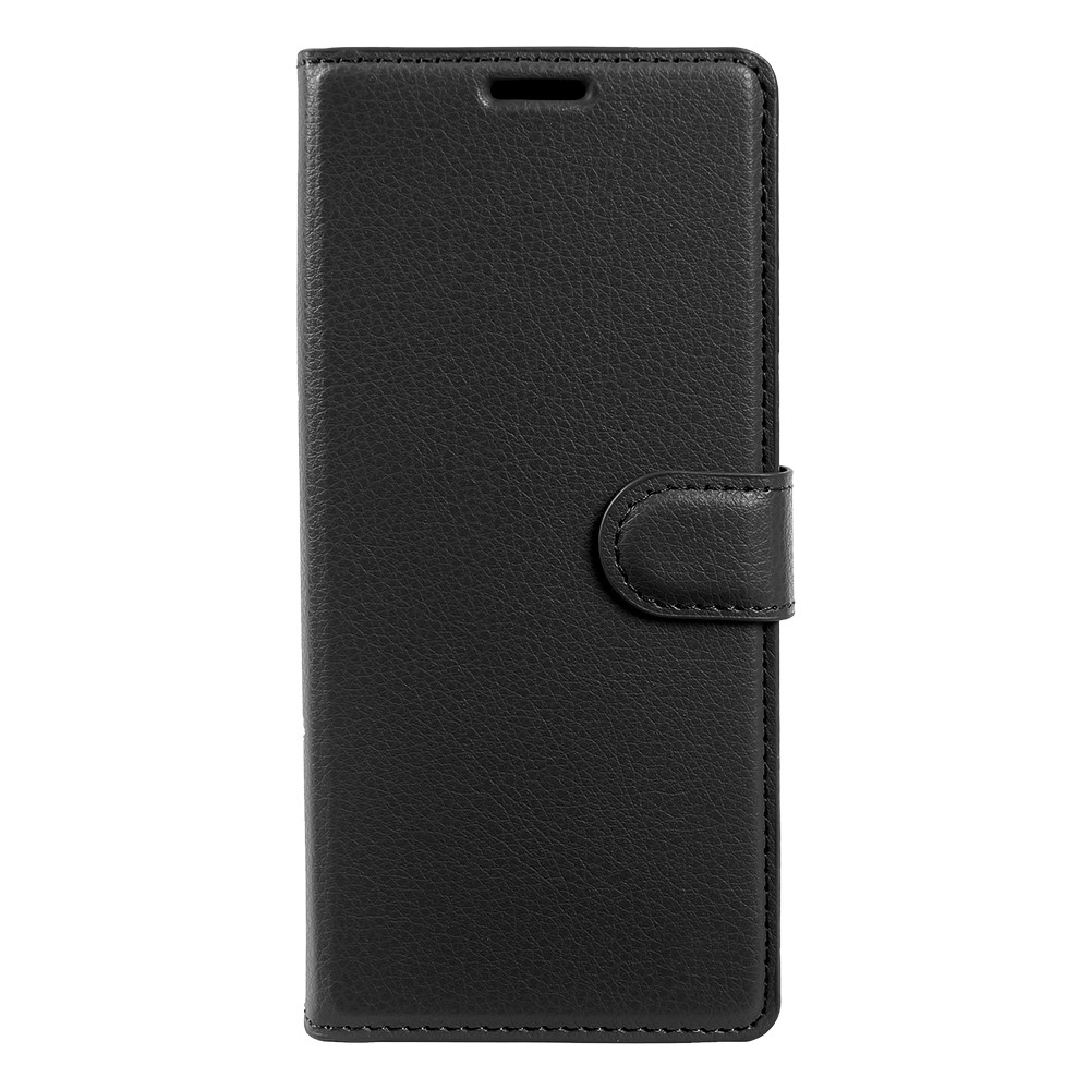 Litchi knižkové púzdro na Samsung Galaxy Z Fold8 Ultra 5G - čierne