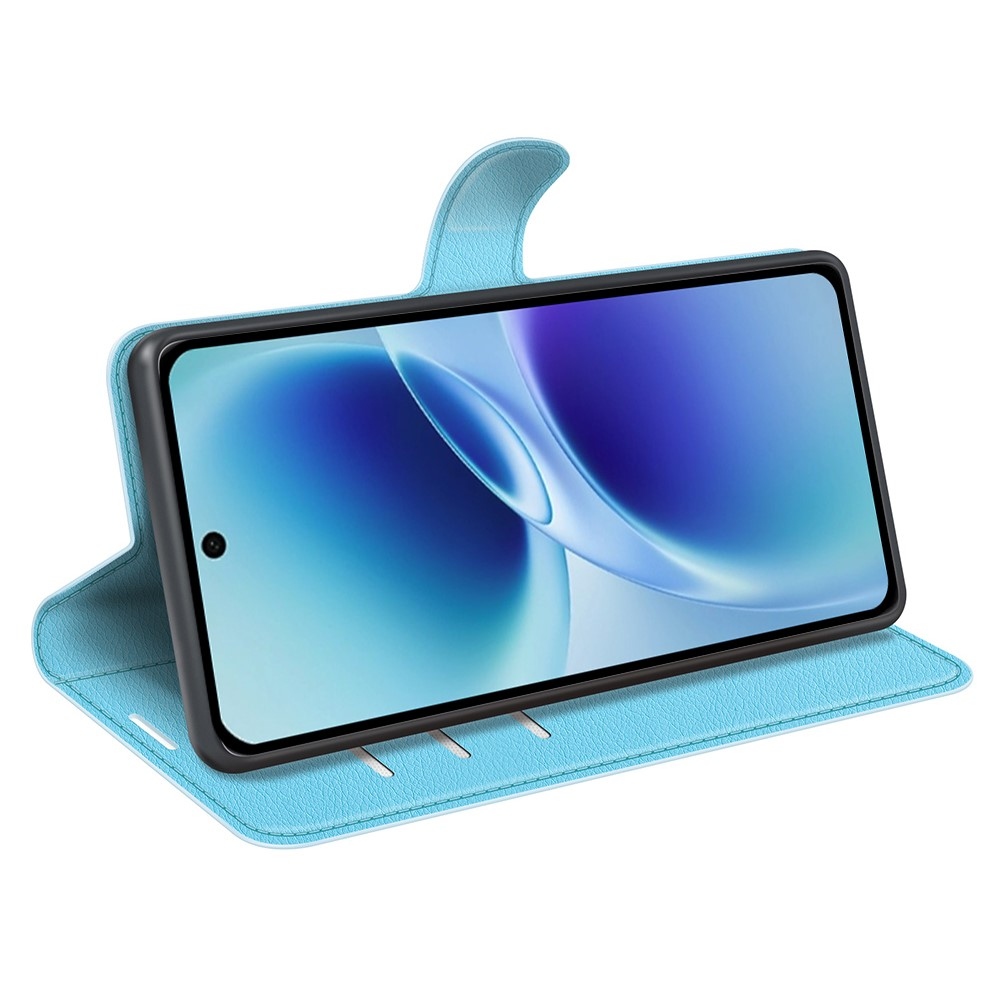 Litchi knižkové puzdro na Vivo V70 5G - modré