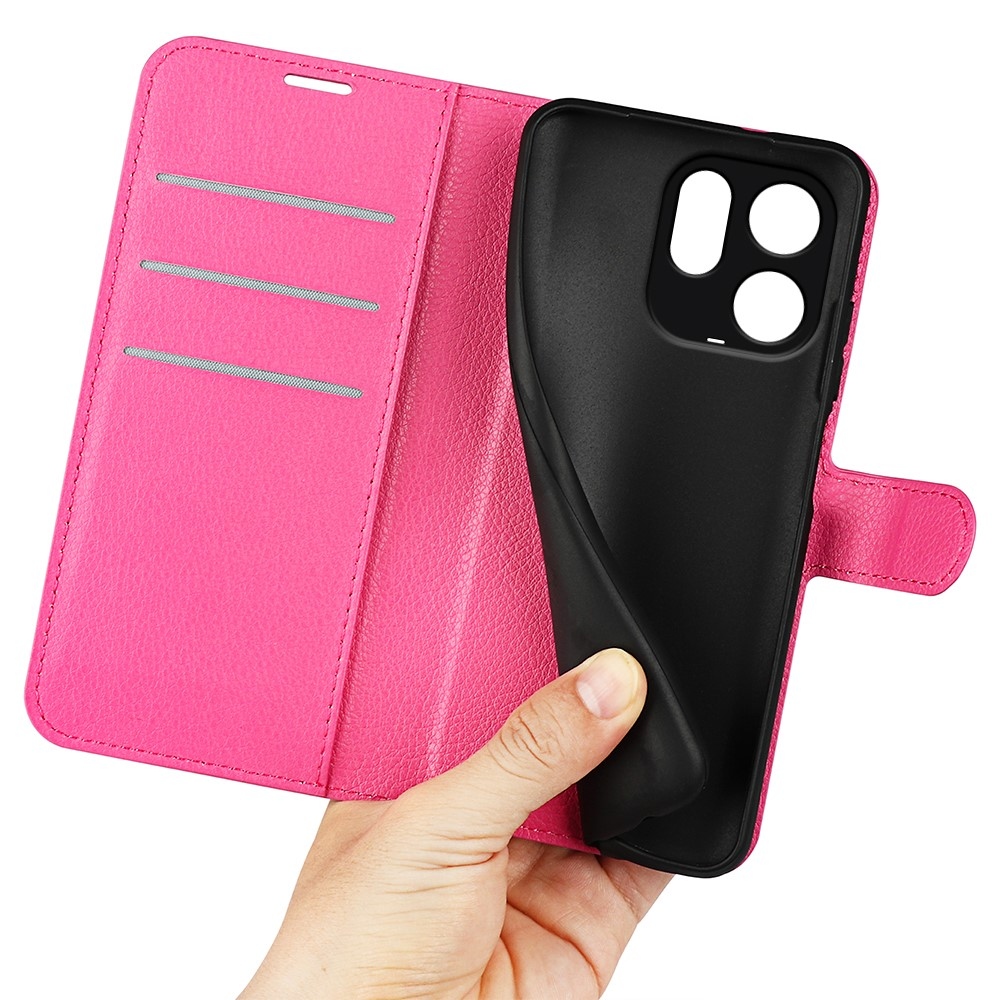 Litchi knižkové puzdro na Vivo V70 5G - rose