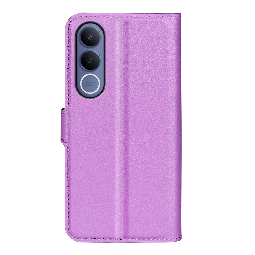 Litchi knižkové puzdro na Vivo V70 FE 5G - fialové