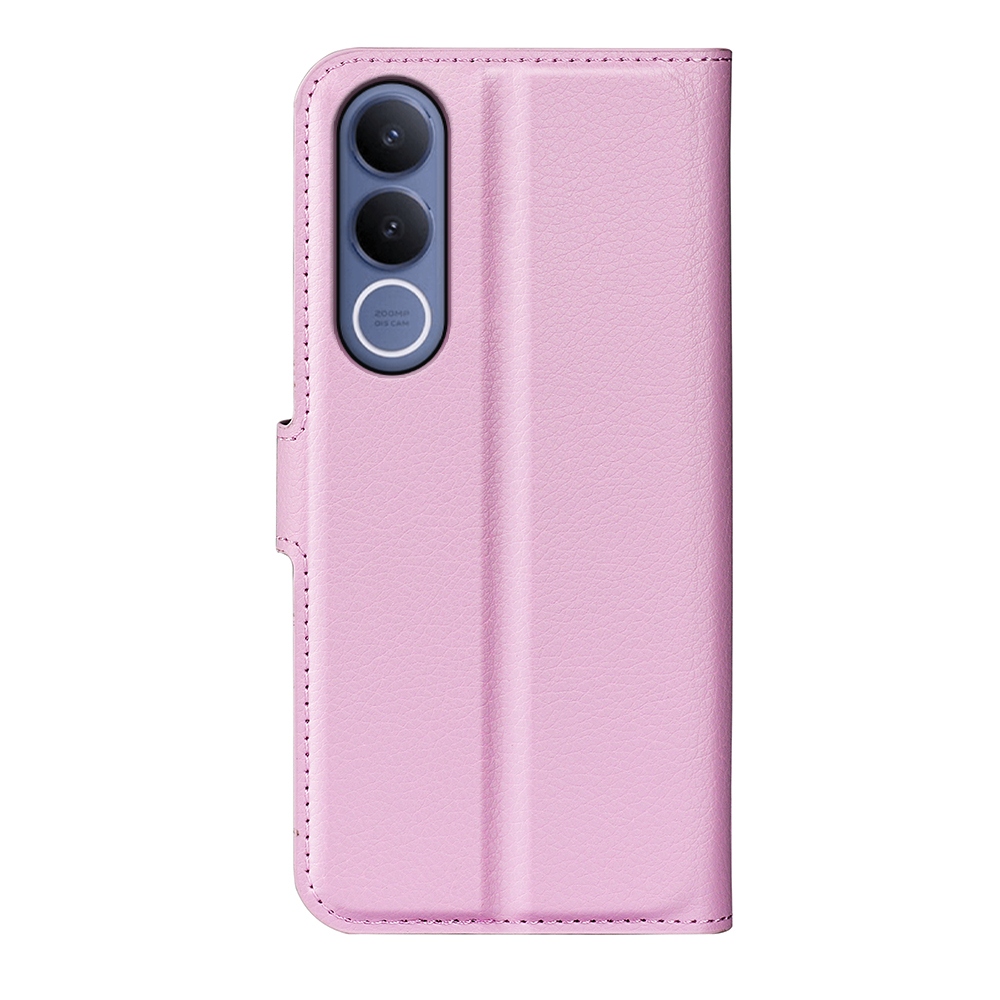 Litchi knižkové puzdro na Vivo V70 FE 5G - ružové