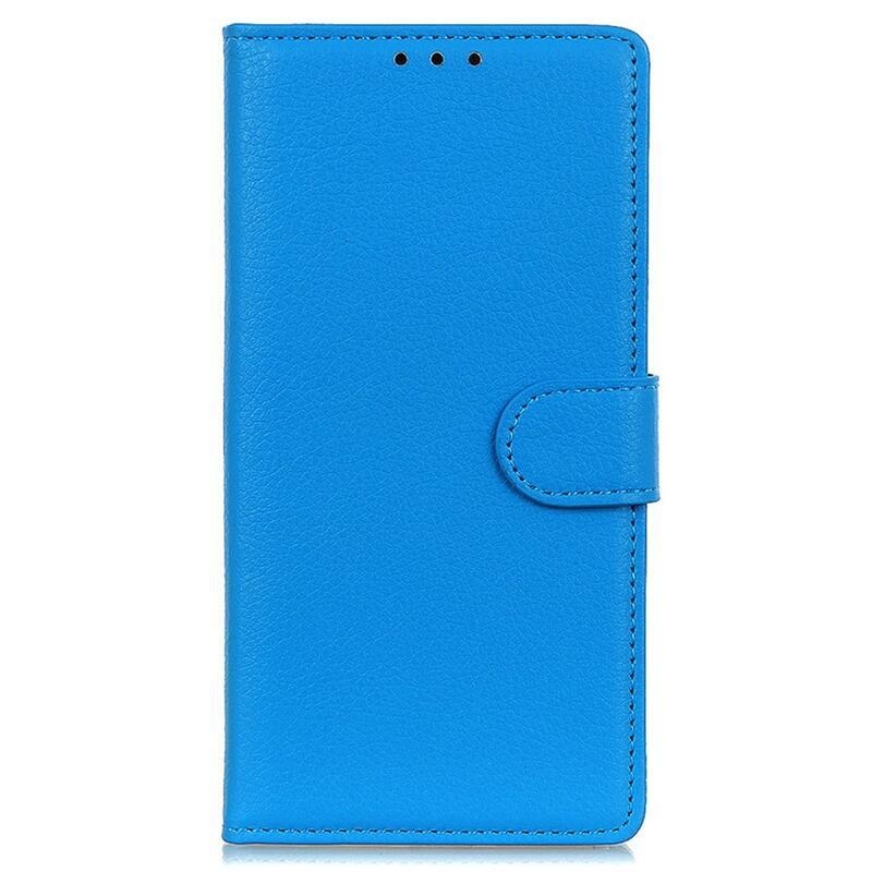 Litchi knižkové puzdro na Xiaomi 13 - modré