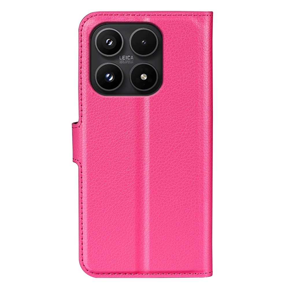 Litchi knižkové puzdro na Xiaomi 17 - rose