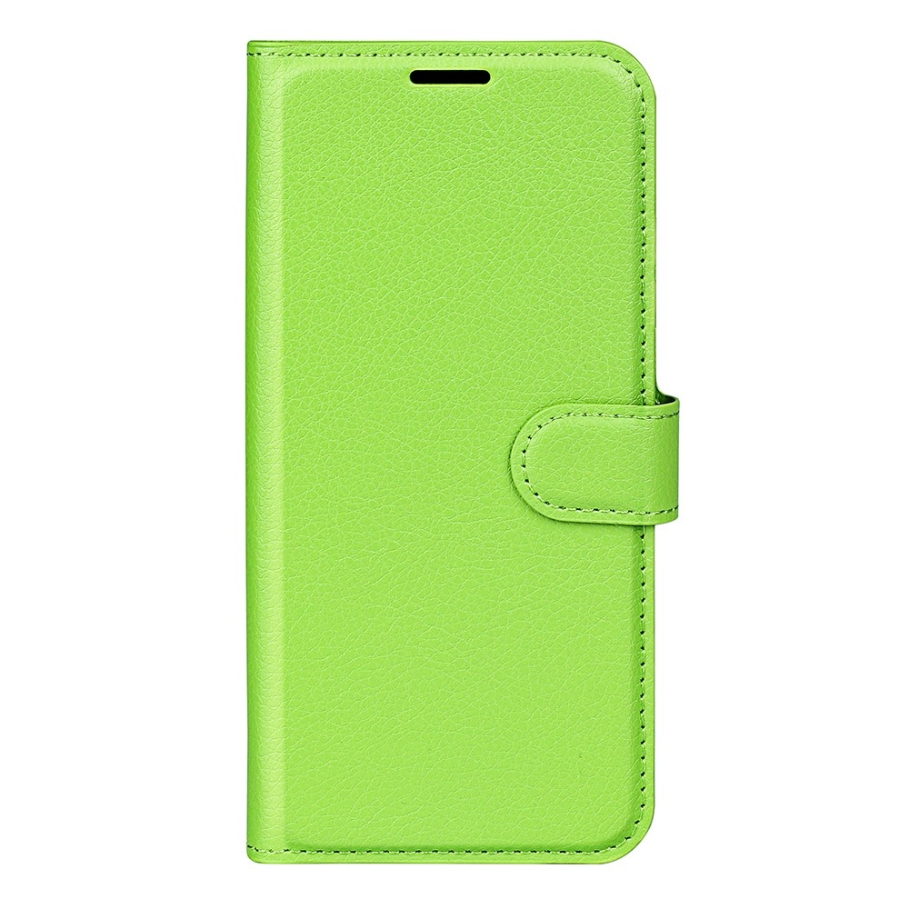 Litchi knižkové puzdro na Xiaomi 17 - zelené