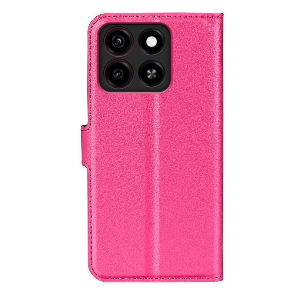 Litchi knižkové puzdro na ZTE Blade A35 - rose