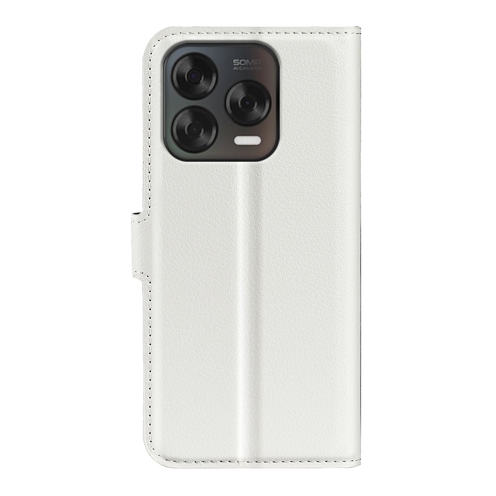 Litchi knižkové puzdro na ZTE Blade V70 Vita - biele