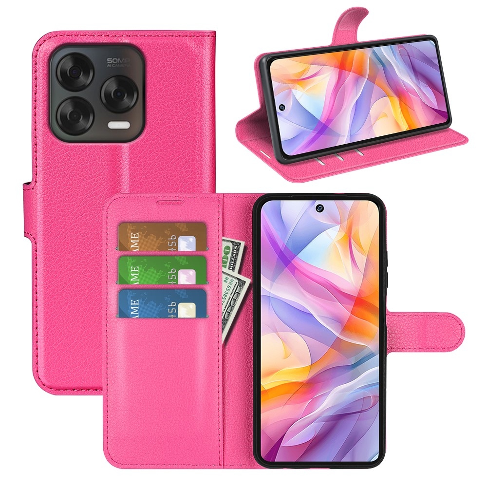 Litchi knižkové puzdro na ZTE Blade V70 Vita - rose