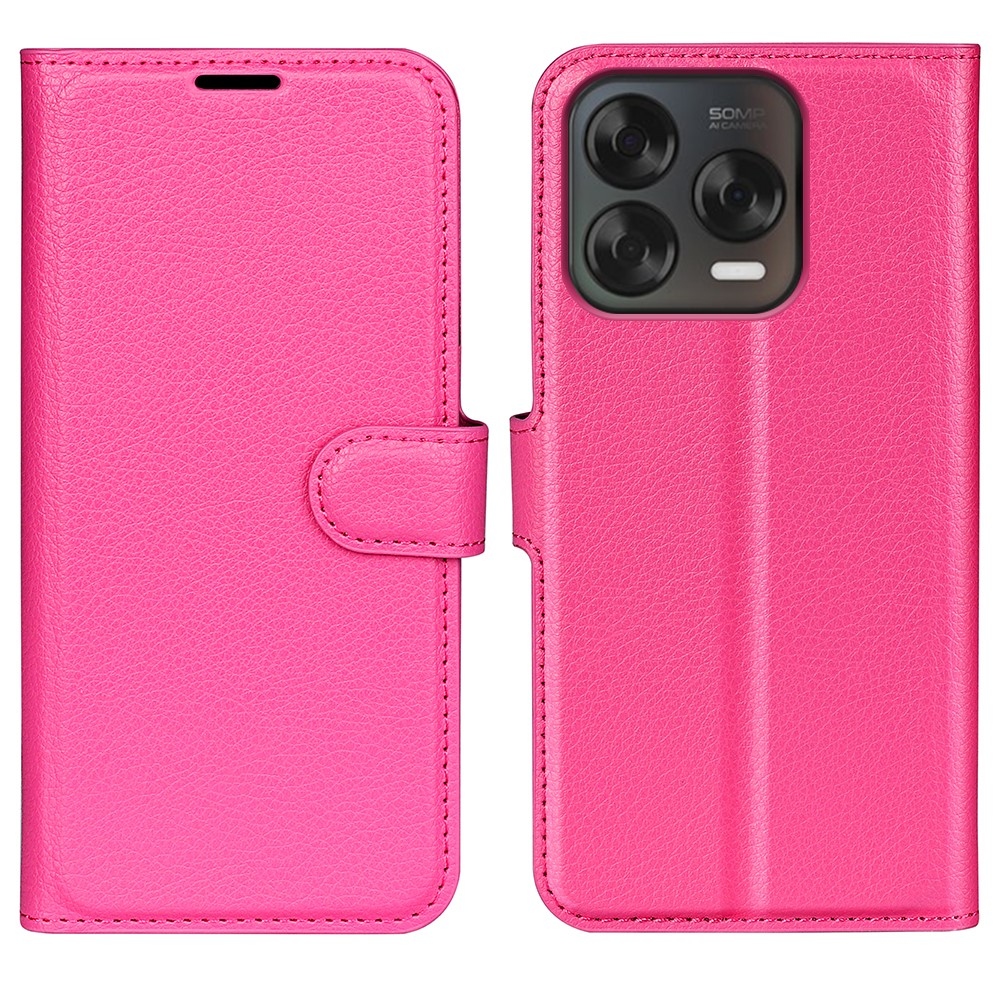 Litchi knižkové puzdro na ZTE Blade V70 Vita - rose
