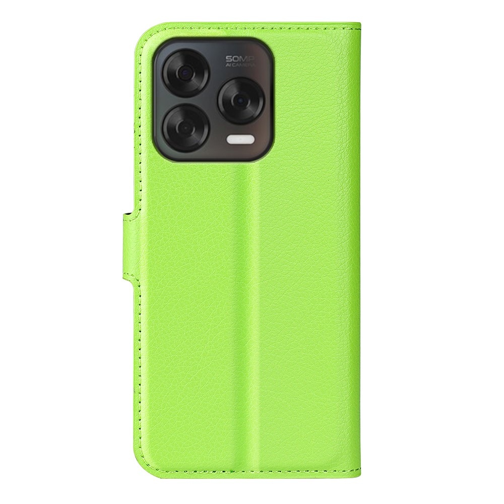 Litchi knižkové puzdro na ZTE Blade V70 Vita - zelené