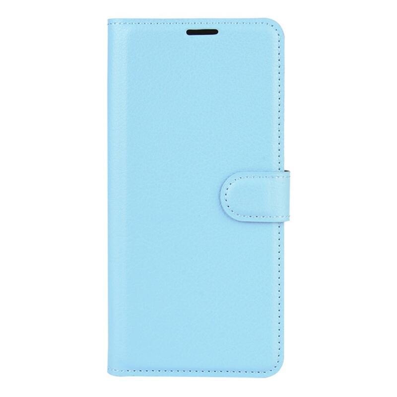 Litchi peňaženkové púzdro na mobil Samsung Galaxy A32 4G - modré