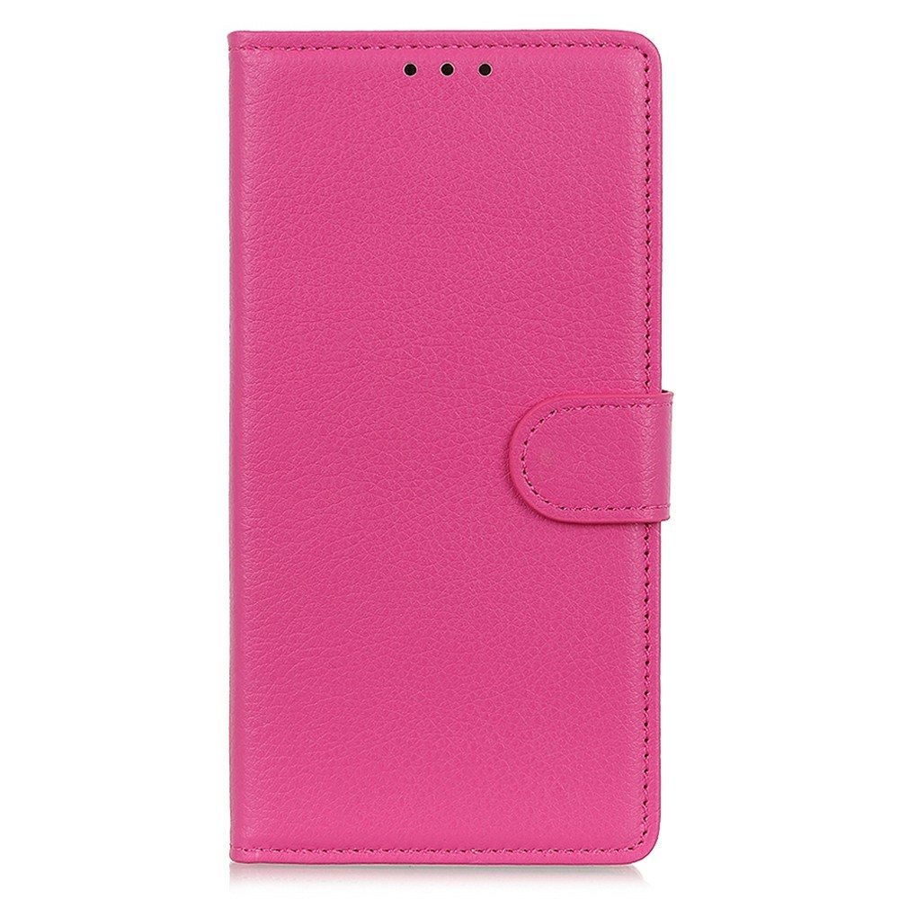 Litchie knižkové púzdro na Motorola Moto G57 Power 5G - rose