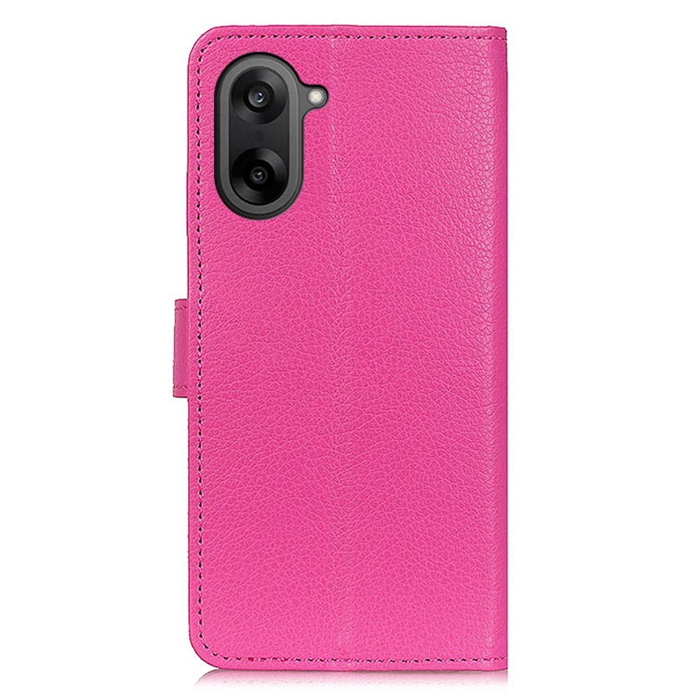 Litchie knižkové púzdro na OnePlus Nord CE5 5G - rose