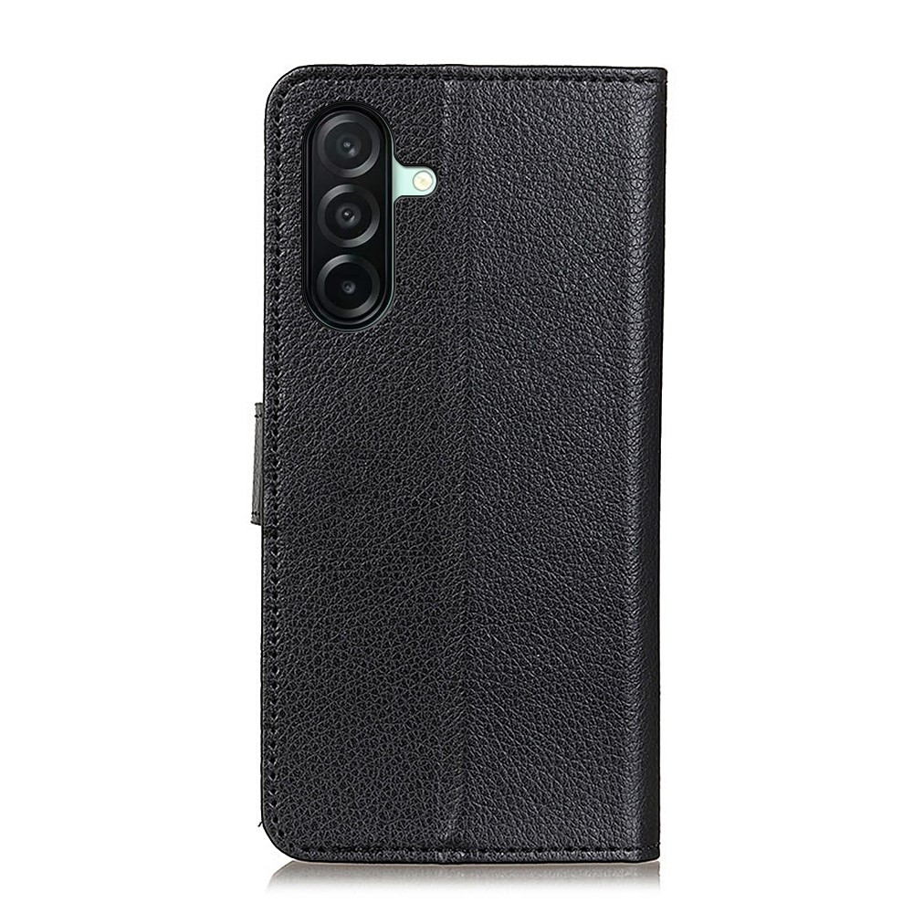 Litchie knižkové púzdro na Samsung Galaxy A27 - čierne