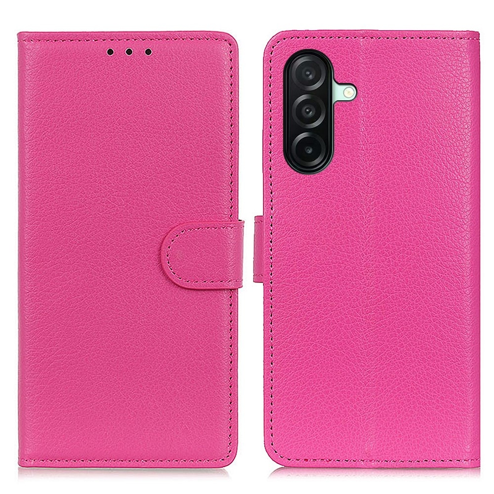 Litchie knižkové púzdro na Samsung Galaxy A27 - rose
