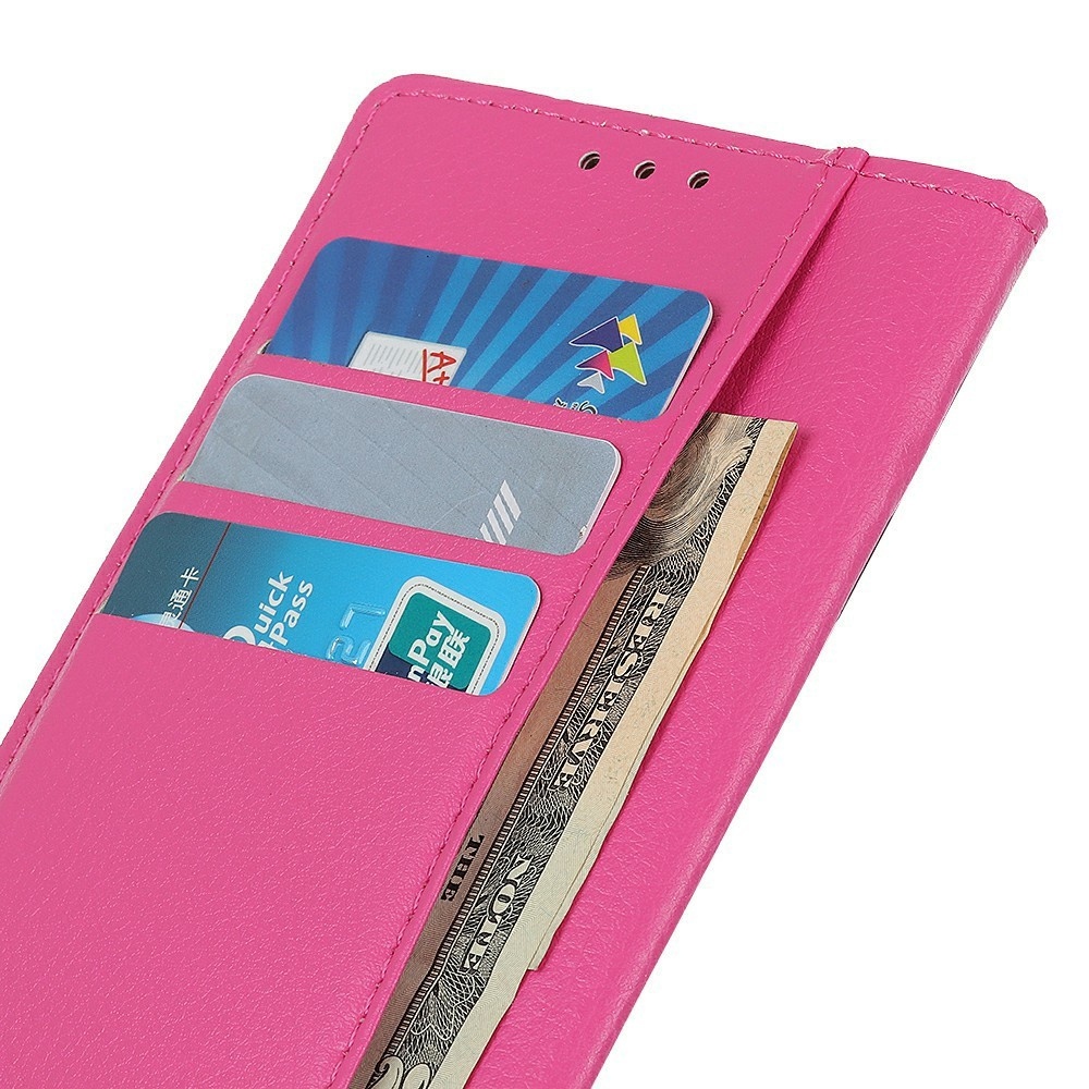 Litchie knižkové púzdro na Xiaomi 17T Pro - rose