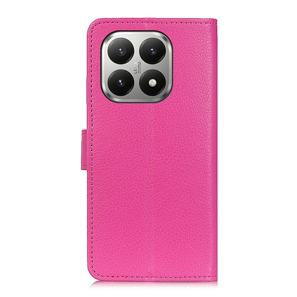 Litchie knižkové púzdro na Xiaomi 17T Pro - rose