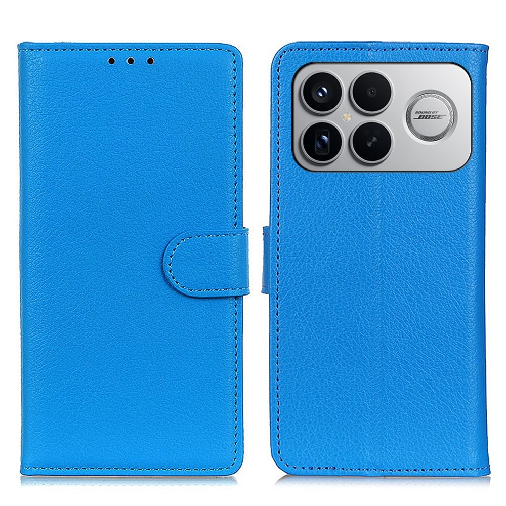 Litchie knižkové púzdro na Xiaomi Poco F8 Ultra 5G - modré