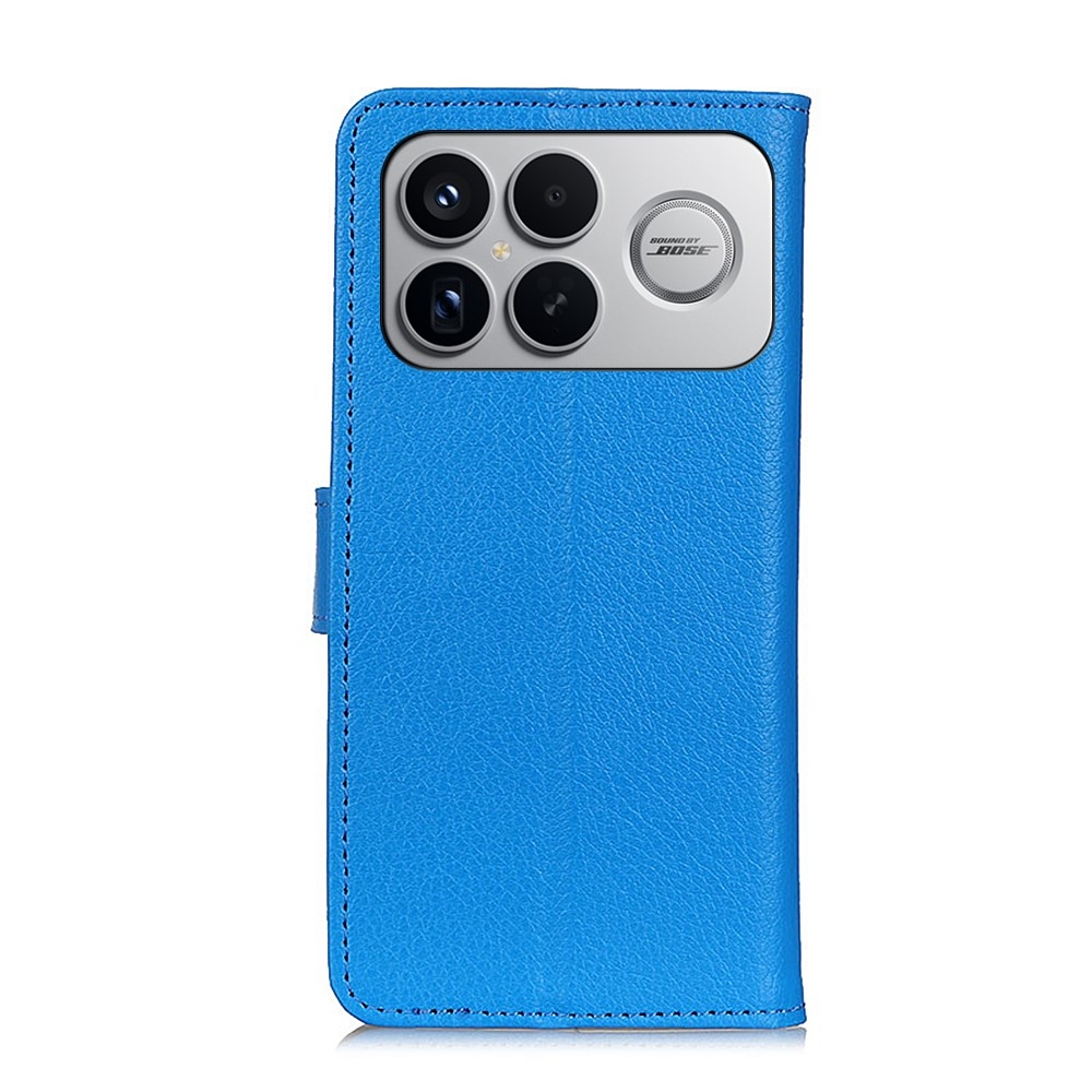 Litchie knižkové púzdro na Xiaomi Poco F8 Ultra 5G - modré