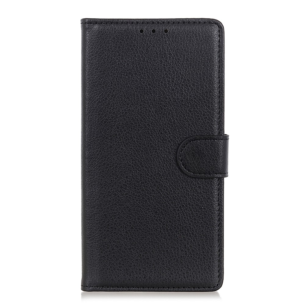 Litchie knižkové púzdro na Xiaomi Redmi A7 Pro - čierne