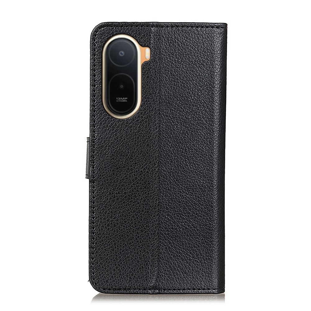 Litchie knižkové púzdro na Xiaomi Redmi A7 Pro - čierne