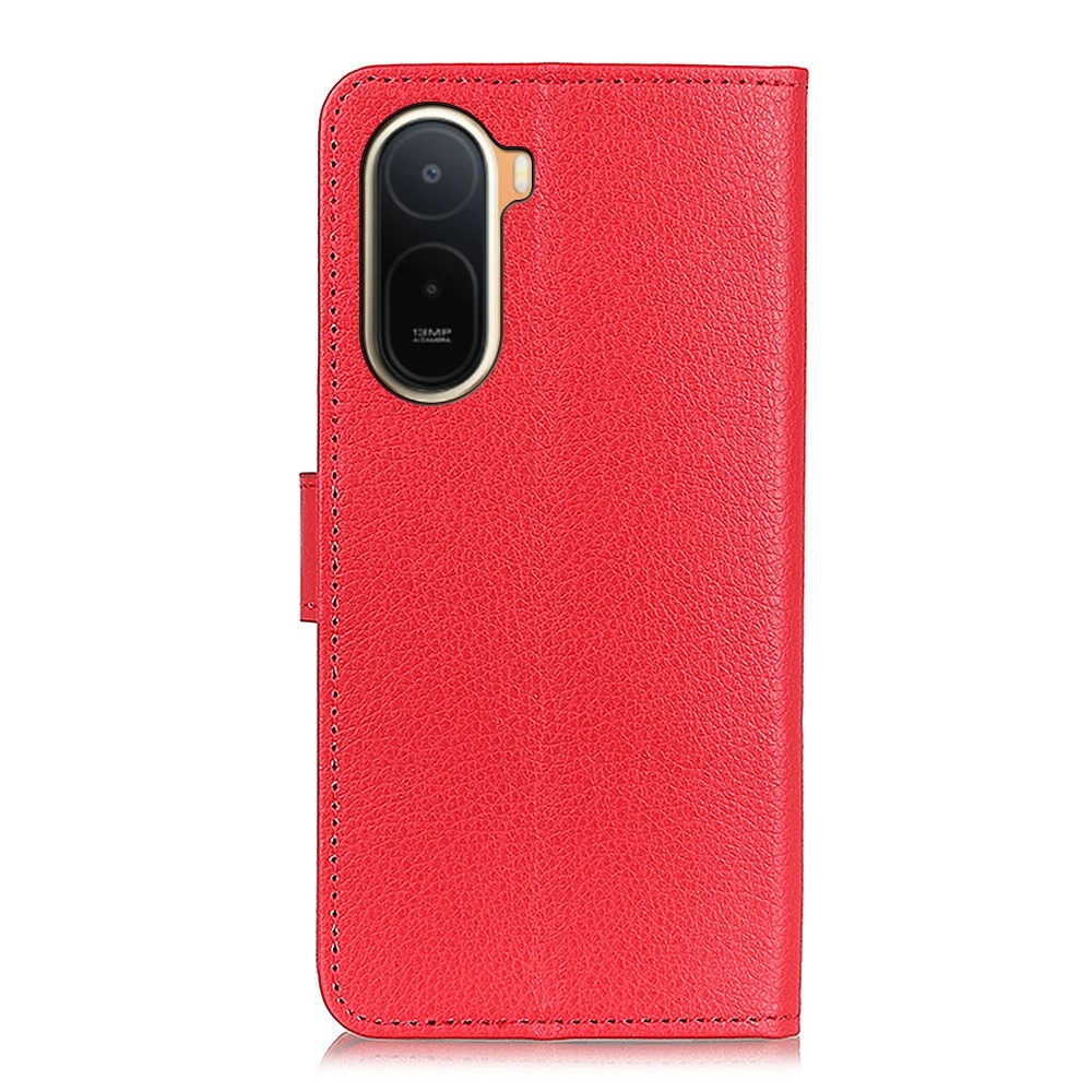 Litchie knižkové púzdro na Xiaomi Redmi A7 Pro - červené