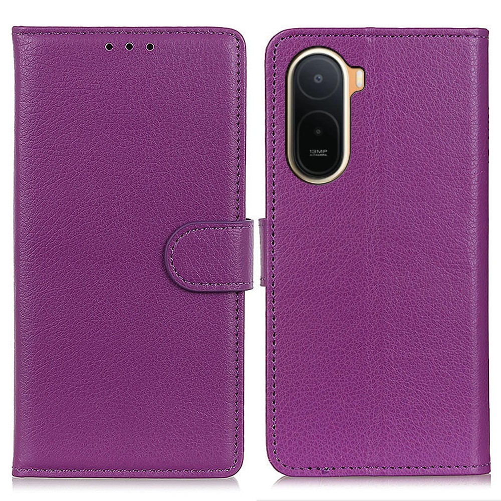 Litchie knižkové puzdro na Xiaomi Redmi A7 Pro - fialové