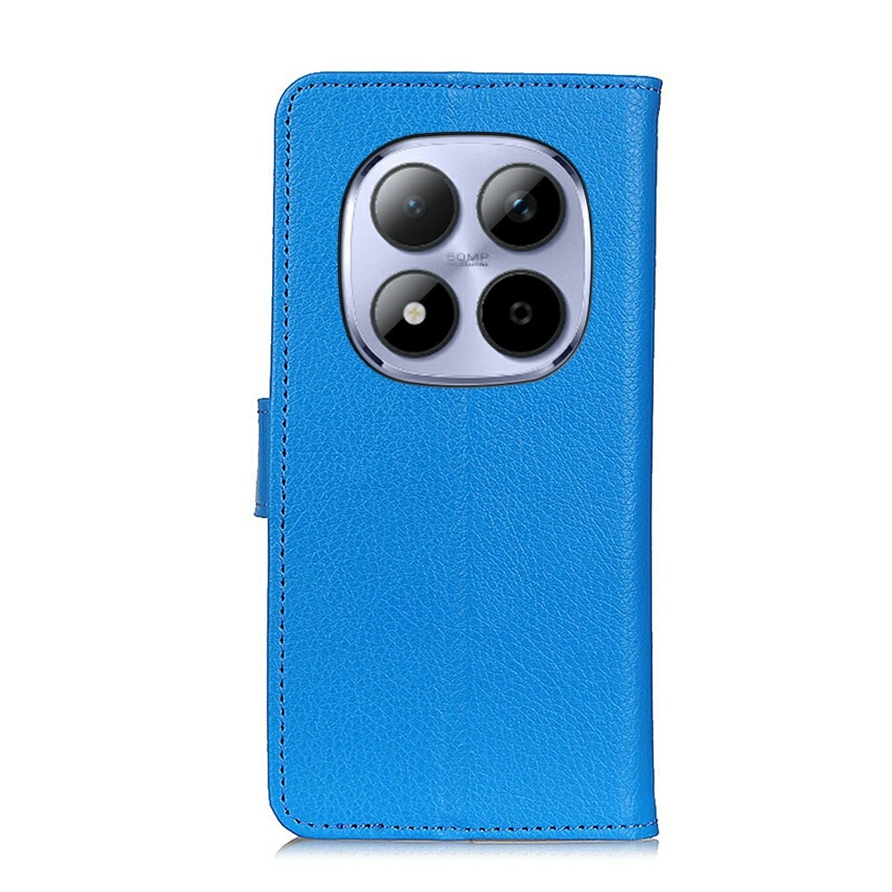 Litchie knižkové púzdro na Xiaomi Redmi Note 15 Pro 4G - modré