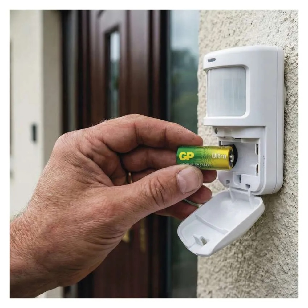 Lítiová batéria GP Ultra CR123A, 2 ks