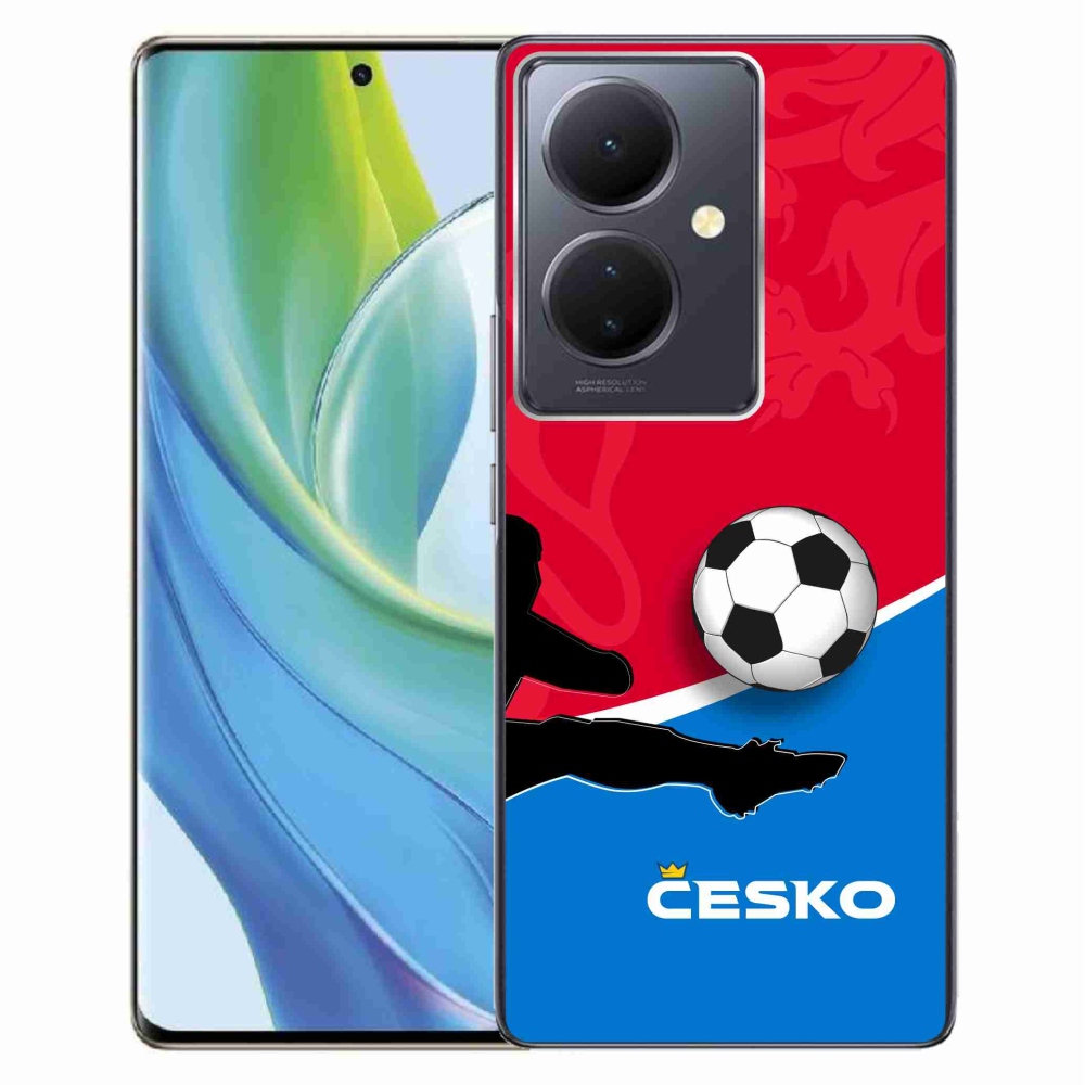 Gélový kryt mmCase na Vivo V29 Lite 5G - futbal Česko 2