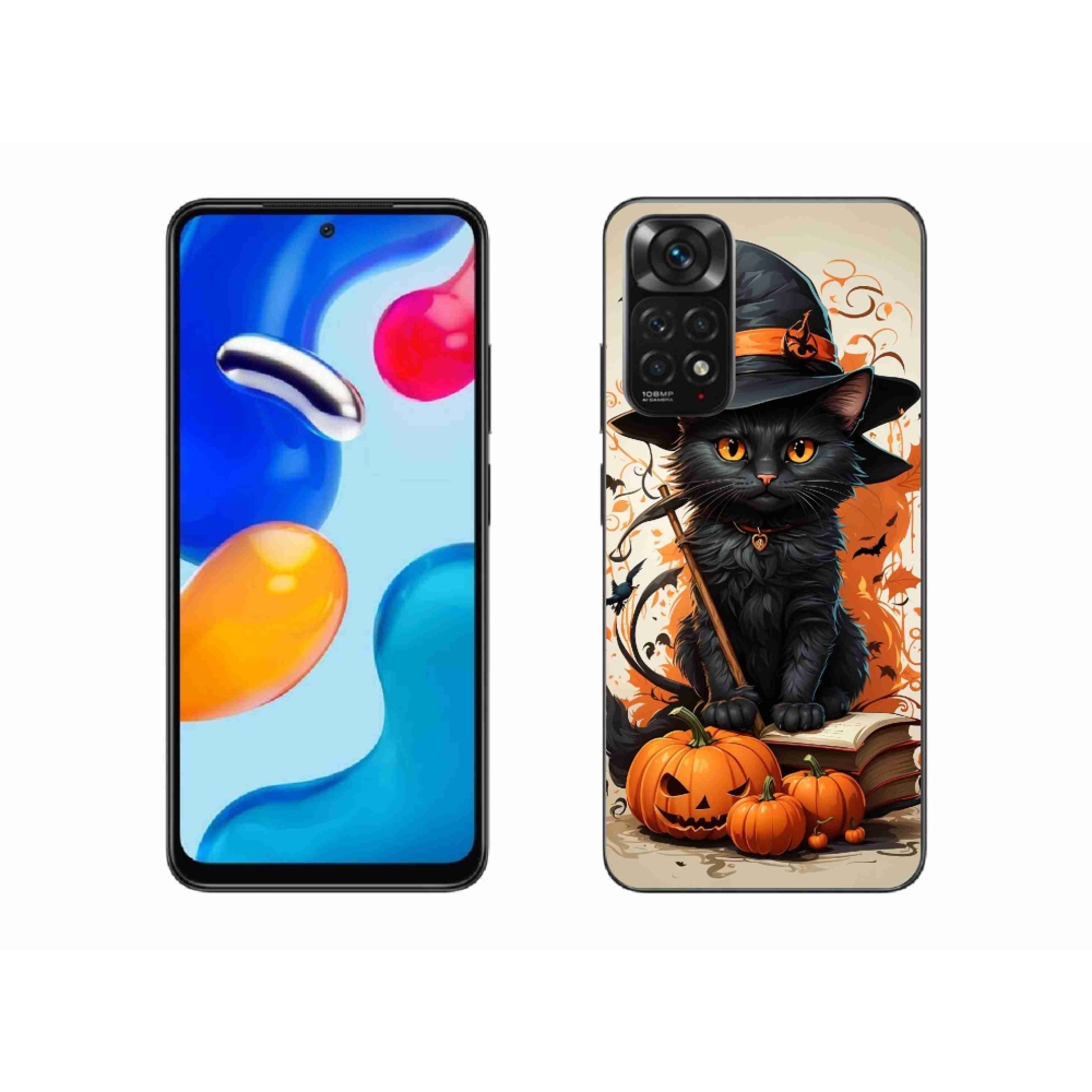 Gélový kryt mmCase na Xiaomi Redmi Note 11 4G - kocúr čarodejník