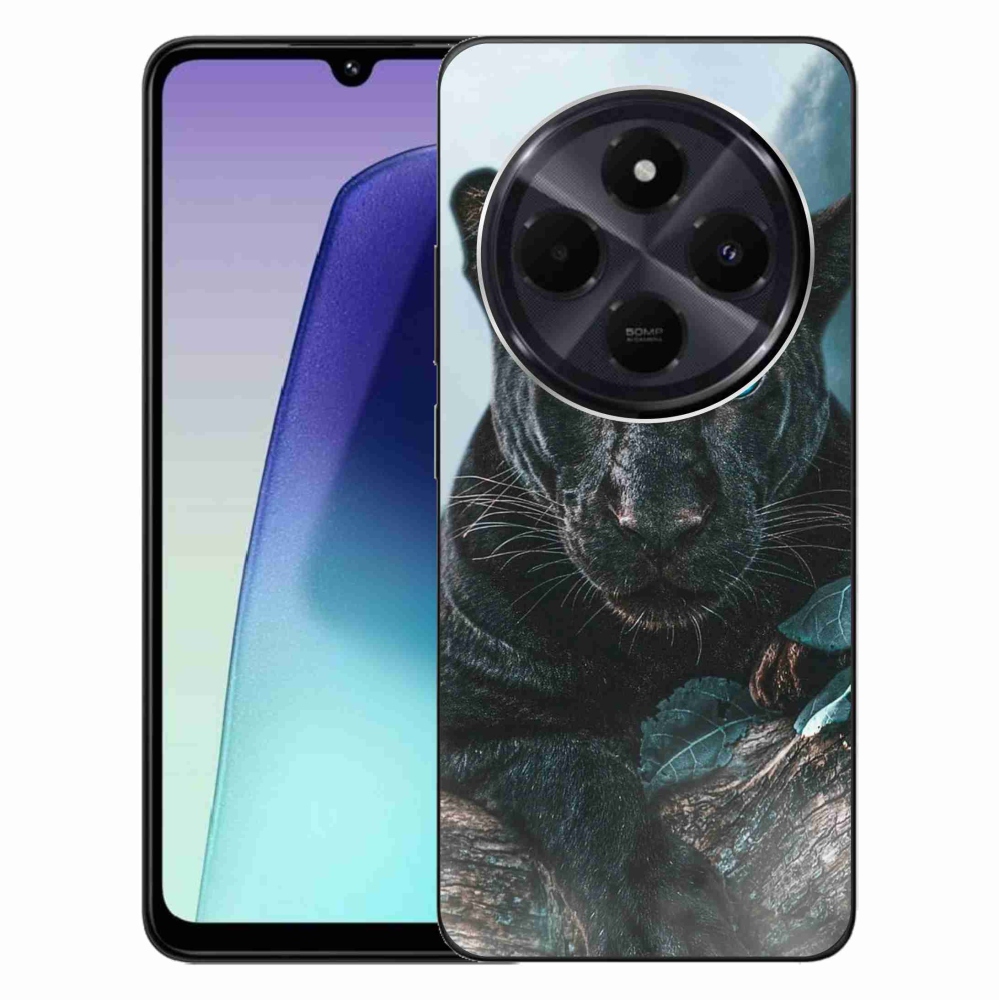 Gélový kryt mmCase na Xiaomi Redmi 14C/Poco C75 - čierny panter