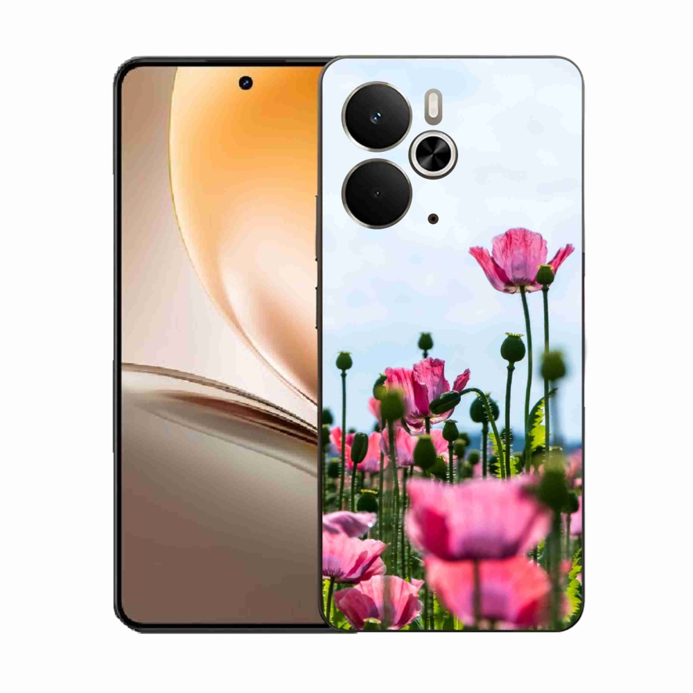 Gélový kryt mmCase na Realme 14 5G - vlčí mak