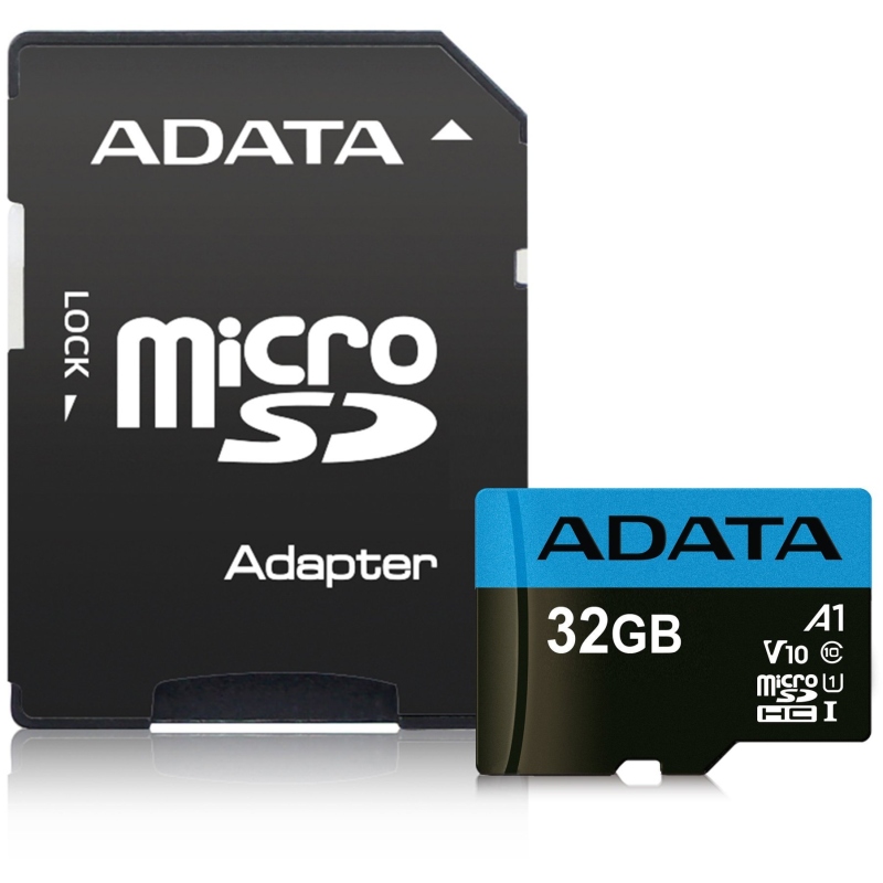 microSDHC 32GB ADATA Premier Class 10 vr. Adaptéru