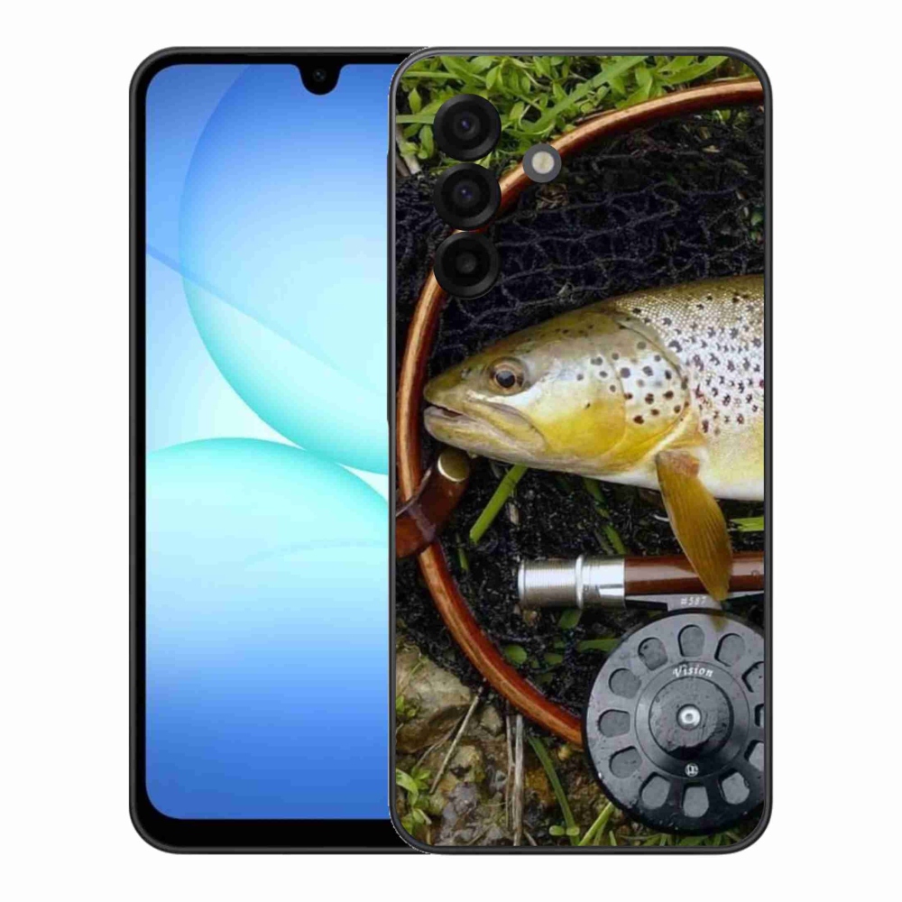 Gélový kryt mmCase na Samsung Galaxy A17 4G/5G - pstruh 2